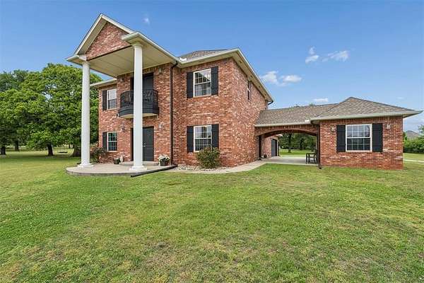 3.47 Acres of Land with Home for Sale in Choctaw, Oklahoma