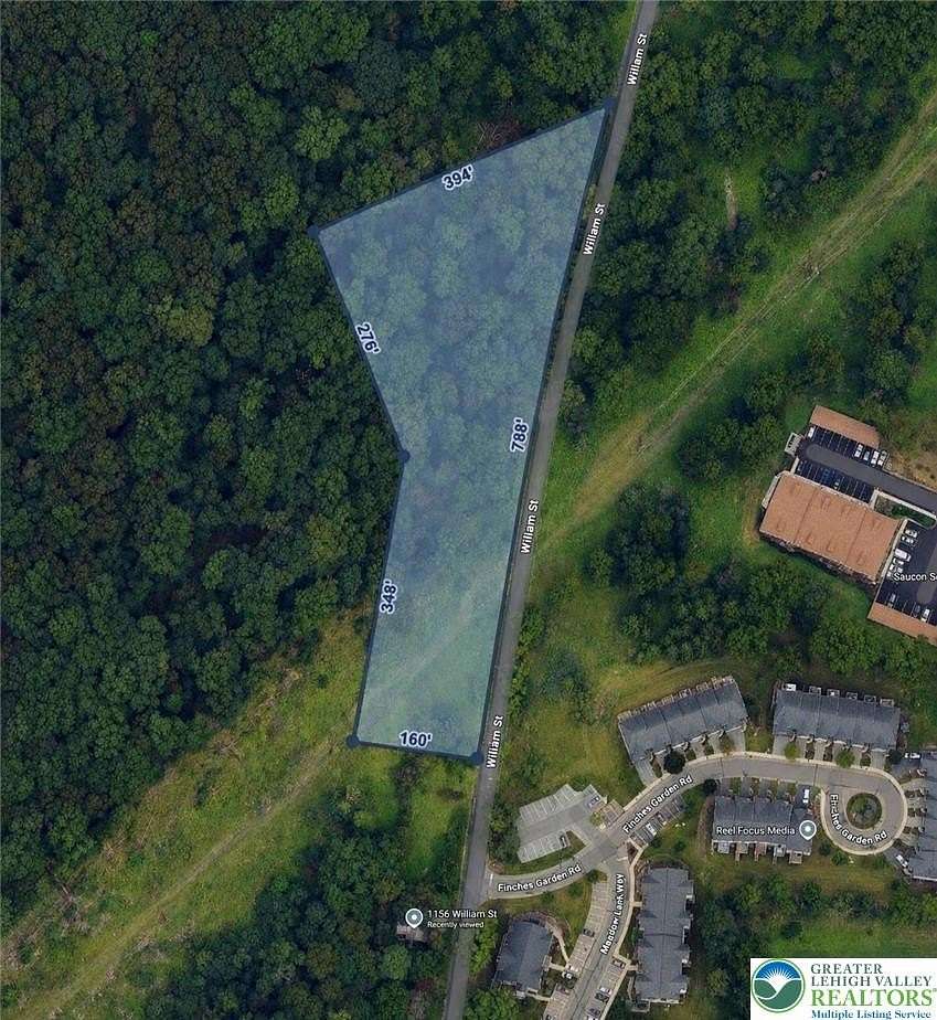 3.12 Acres of Commercial Land for Sale in Bethlehem, Pennsylvania