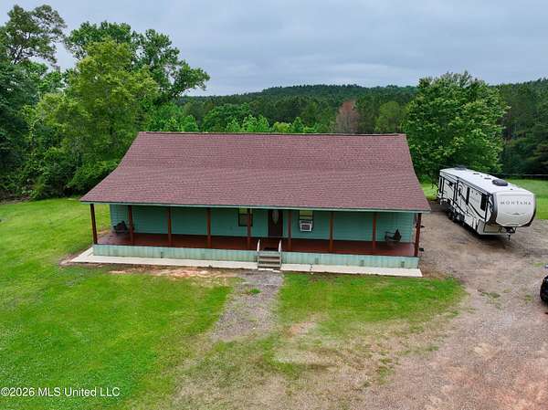 21.7 Acres of Recreational Land with Home for Sale in Morton, Mississippi