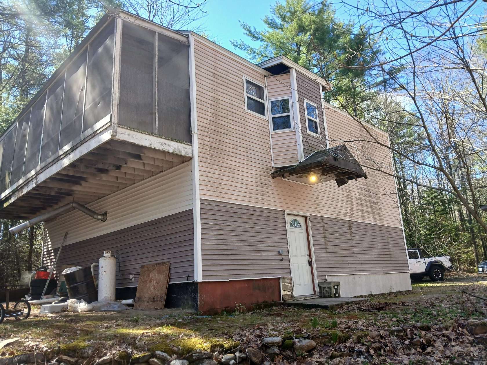 5.29 Acres of Land with Home for Sale in Bowdoinham, Maine