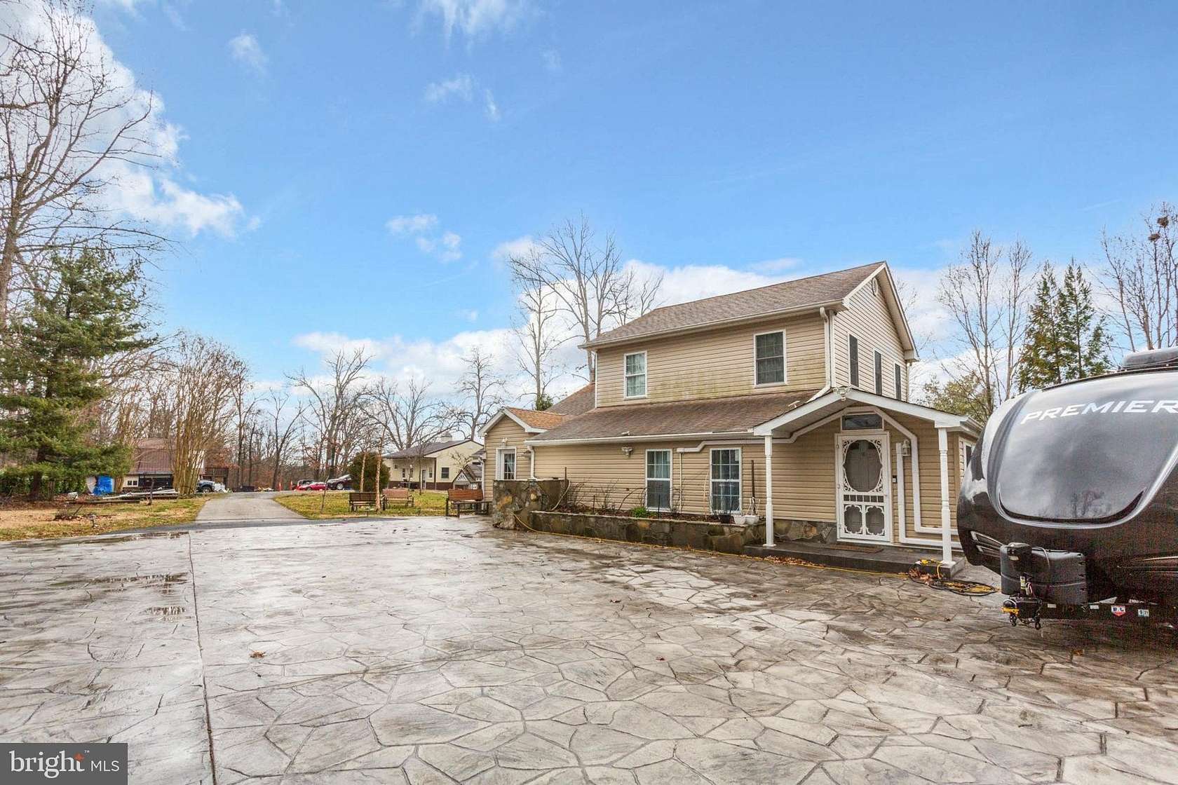 3.69 Acres of Land with Home for Lease in Highland, Maryland