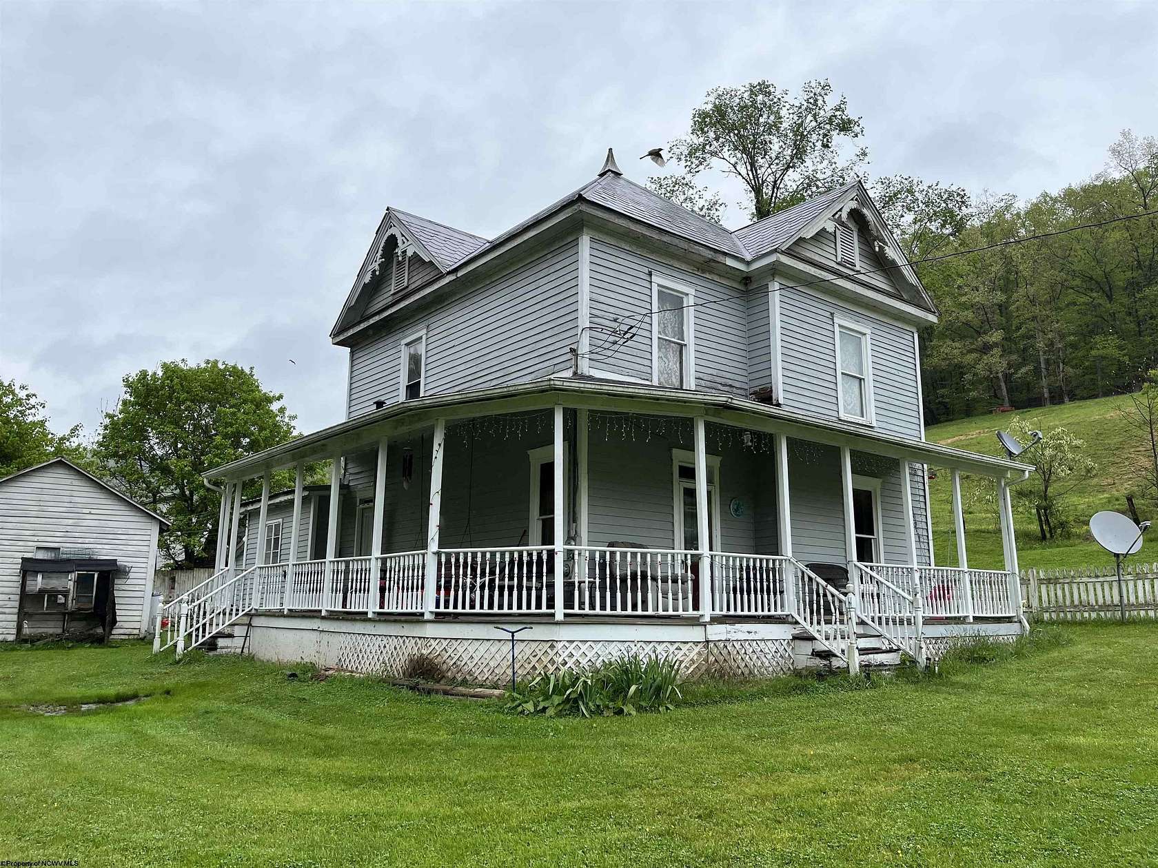 3.2 Acres of Land with Home for Sale in Horner, West Virginia