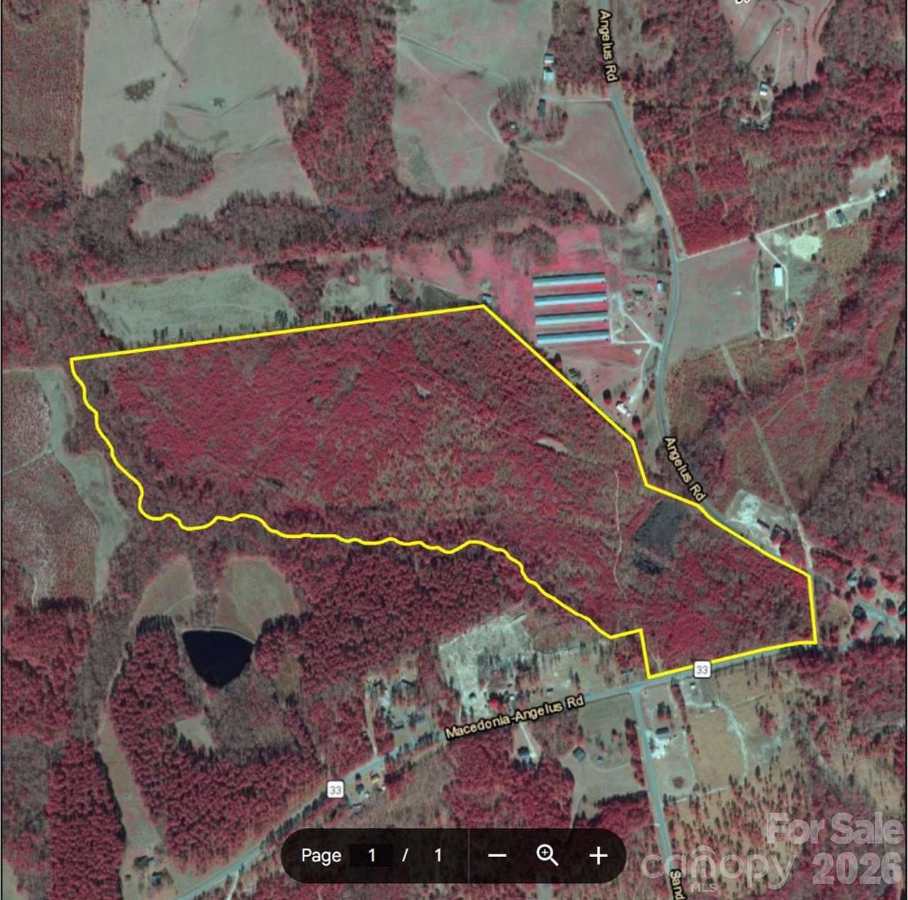 90 Acres of Recreational & Residential Land for Sale in Jefferson, South Carolina