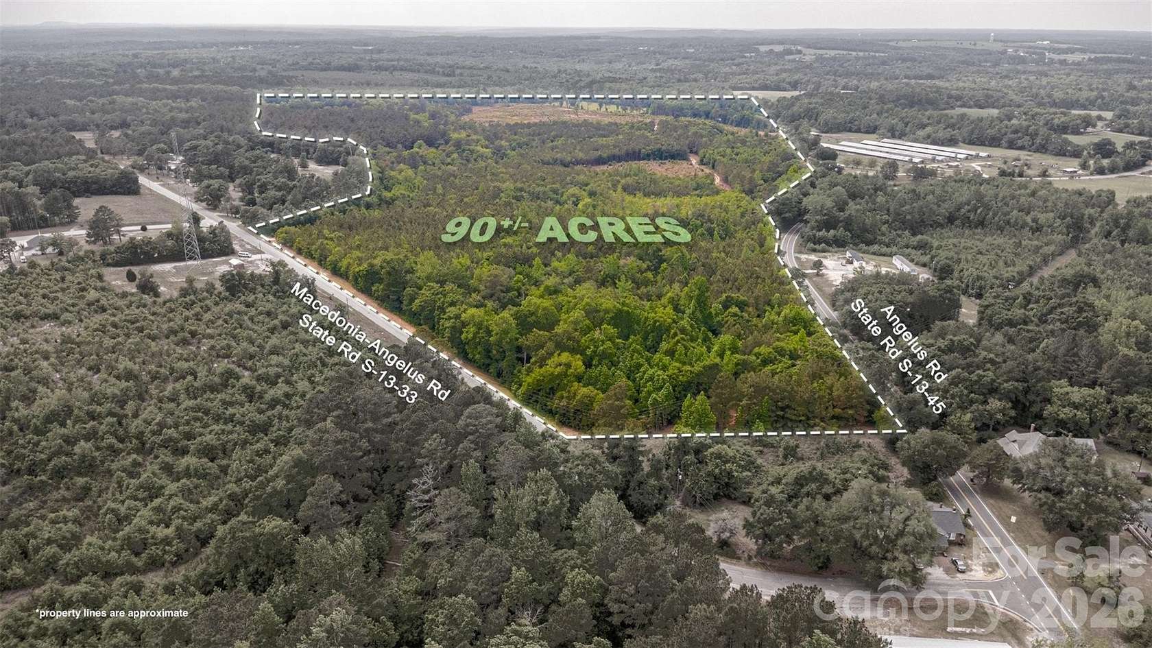 90 Acres of Recreational & Residential Land for Sale in Jefferson, South Carolina