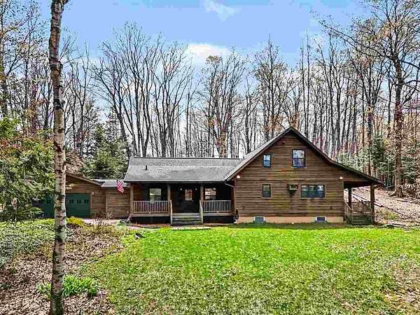 5 Acres of Land with Home for Sale in Charlevoix, Michigan