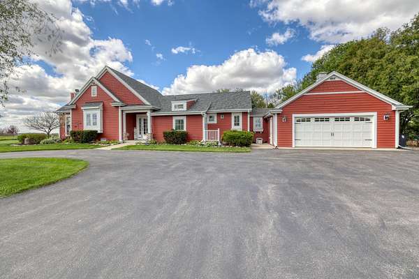 5.35 Acres of Land with Home for Sale in Reeseville, Wisconsin