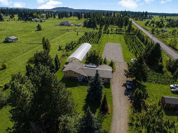 5 Acres of Land with Home for Sale in Spokane, Washington