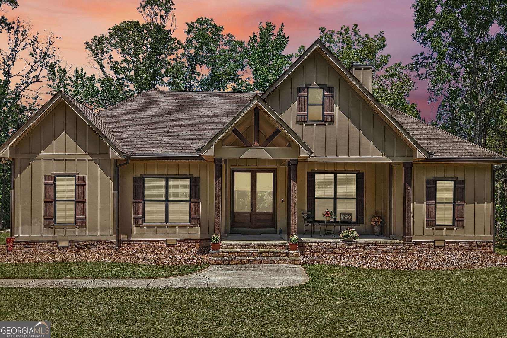 3 Acres of Land with Home for Sale in Jackson, Georgia