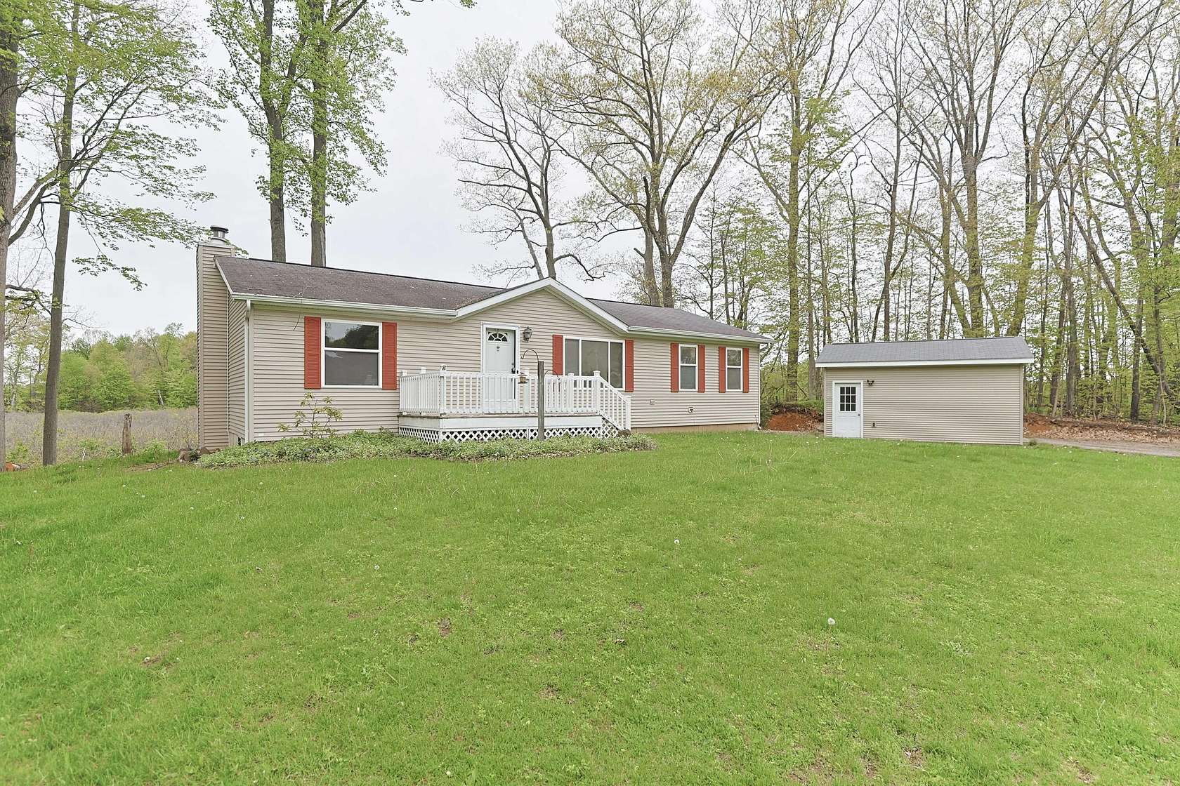 4.13 Acres of Land with Home for Sale in Berrien Center, Michigan