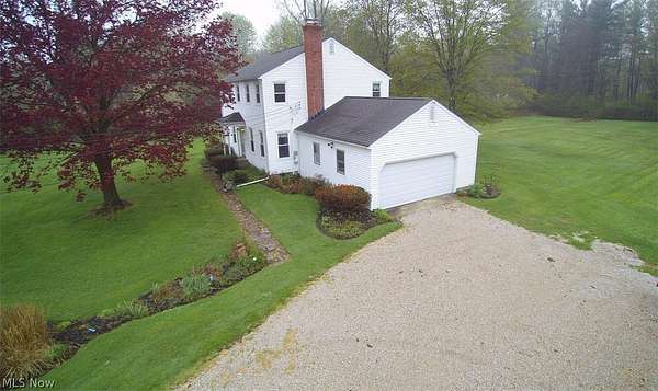 22.5 Acres of Land with Home for Sale in Geneva, Ohio