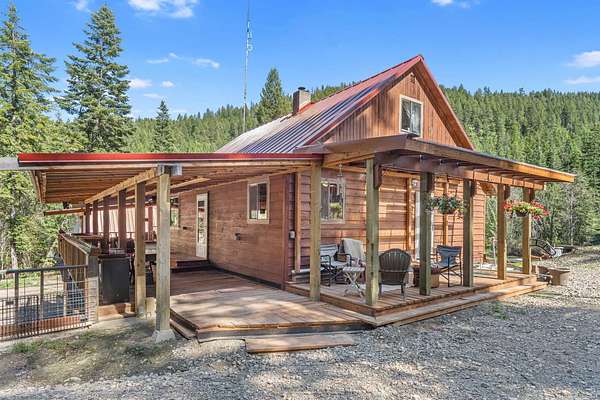 40 Acres of Recreational Land with Home for Sale in Addy, Washington