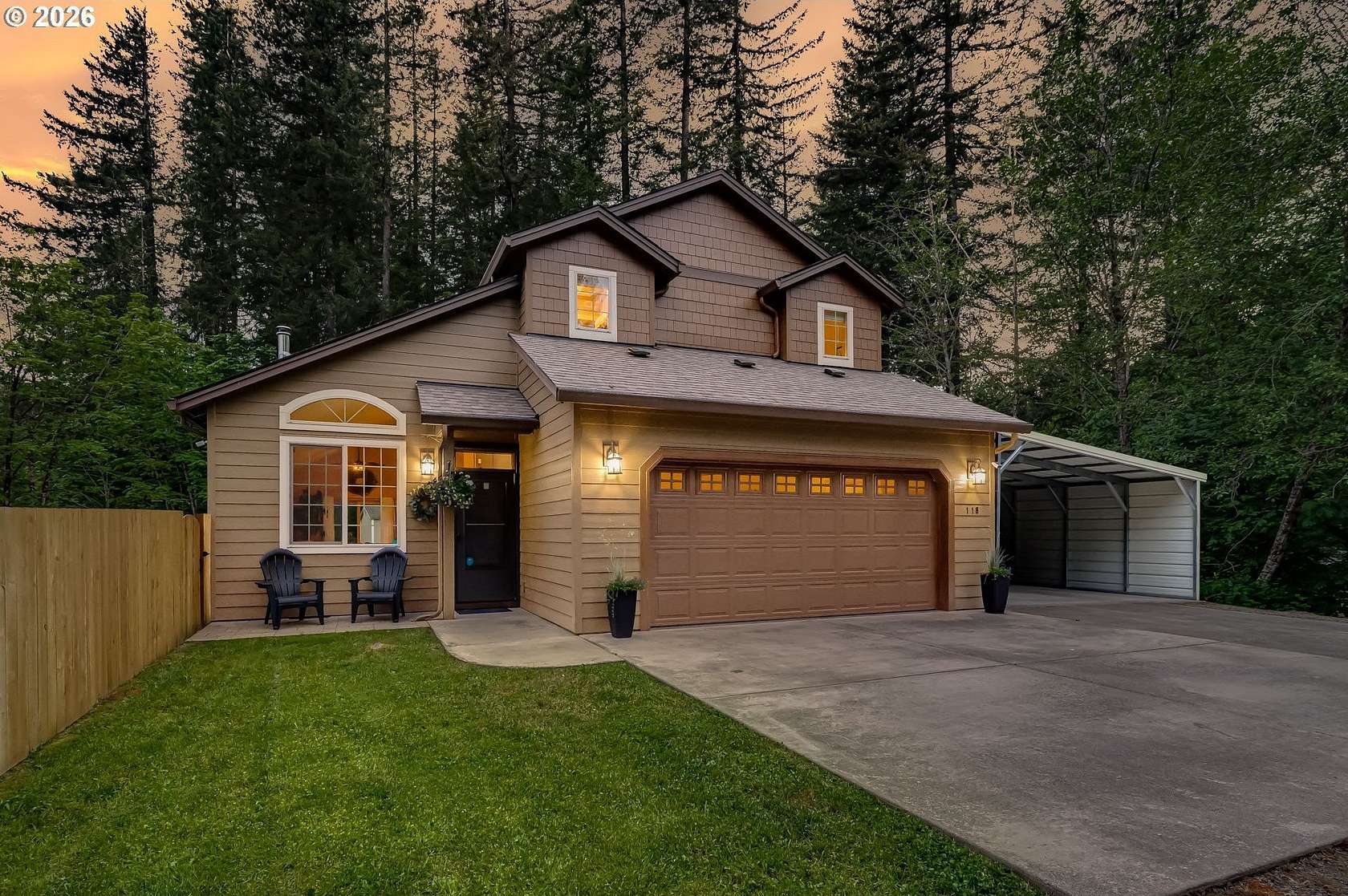 2.88 Acres of Land with Home for Sale in Ariel, Washington