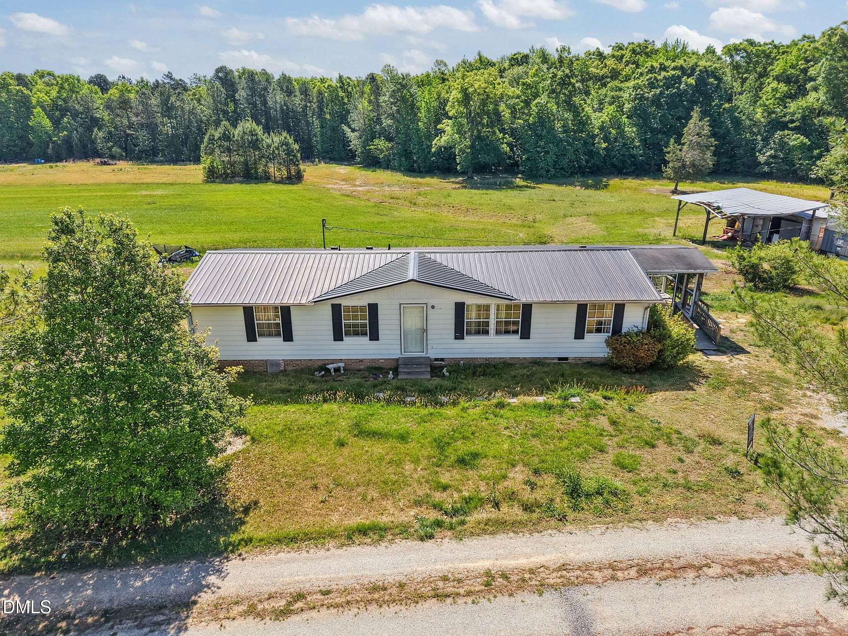 10 Acres of Land with Home for Sale in Roxboro, North Carolina