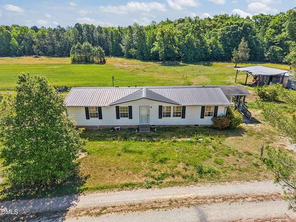 10 Acres of Land with Home for Sale in Roxboro, North Carolina