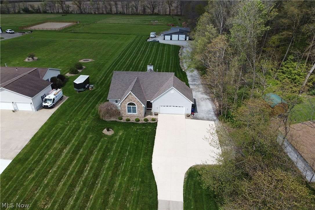 5.39 Acres of Land with Home for Sale in Ravenna, Ohio