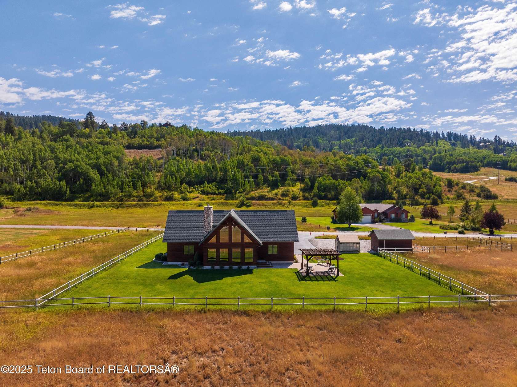 1.62 Acres of Land with Home for Sale in Alpine, Wyoming
