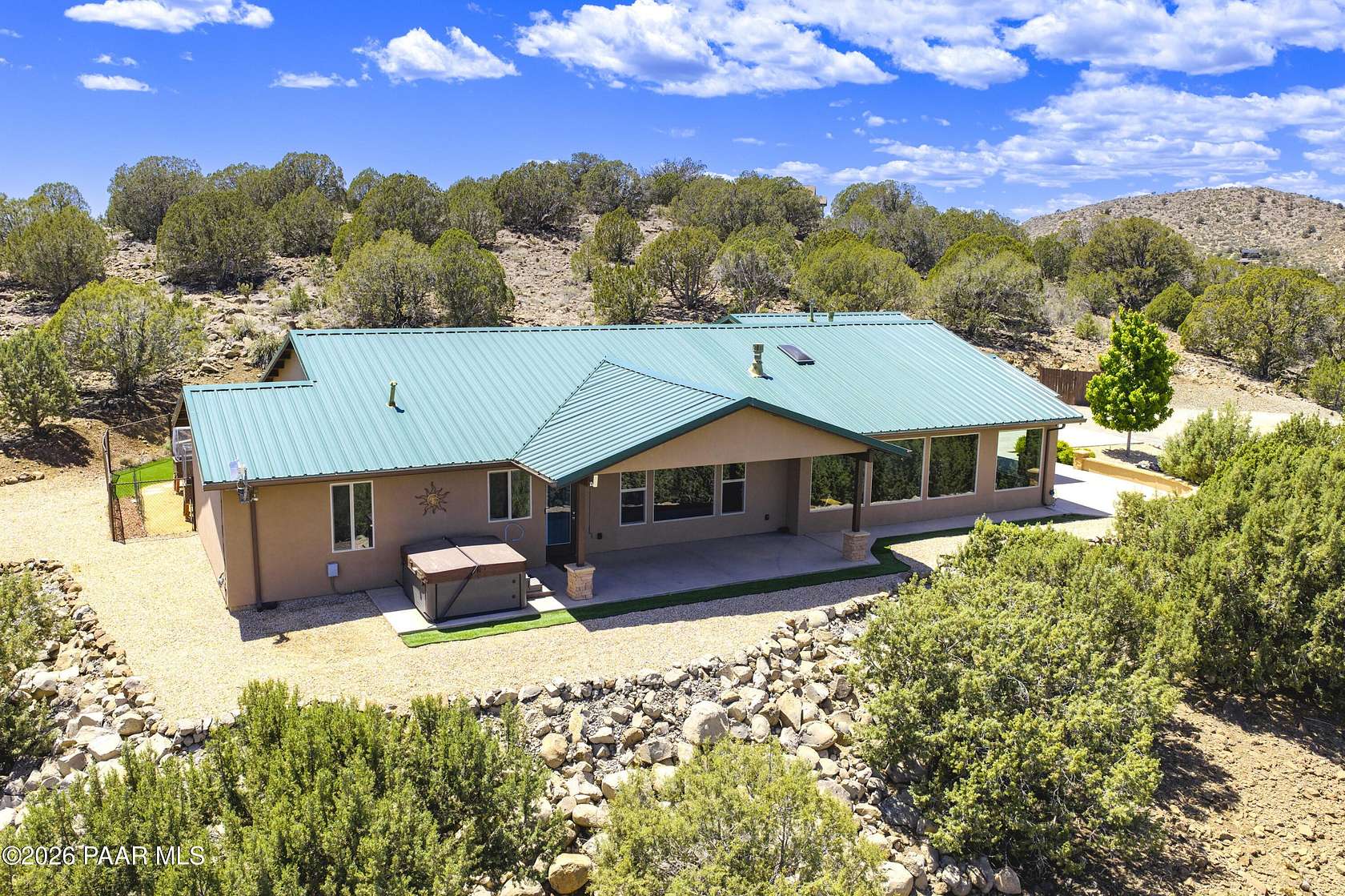 5 Acres of Land with Home for Sale in Prescott, Arizona
