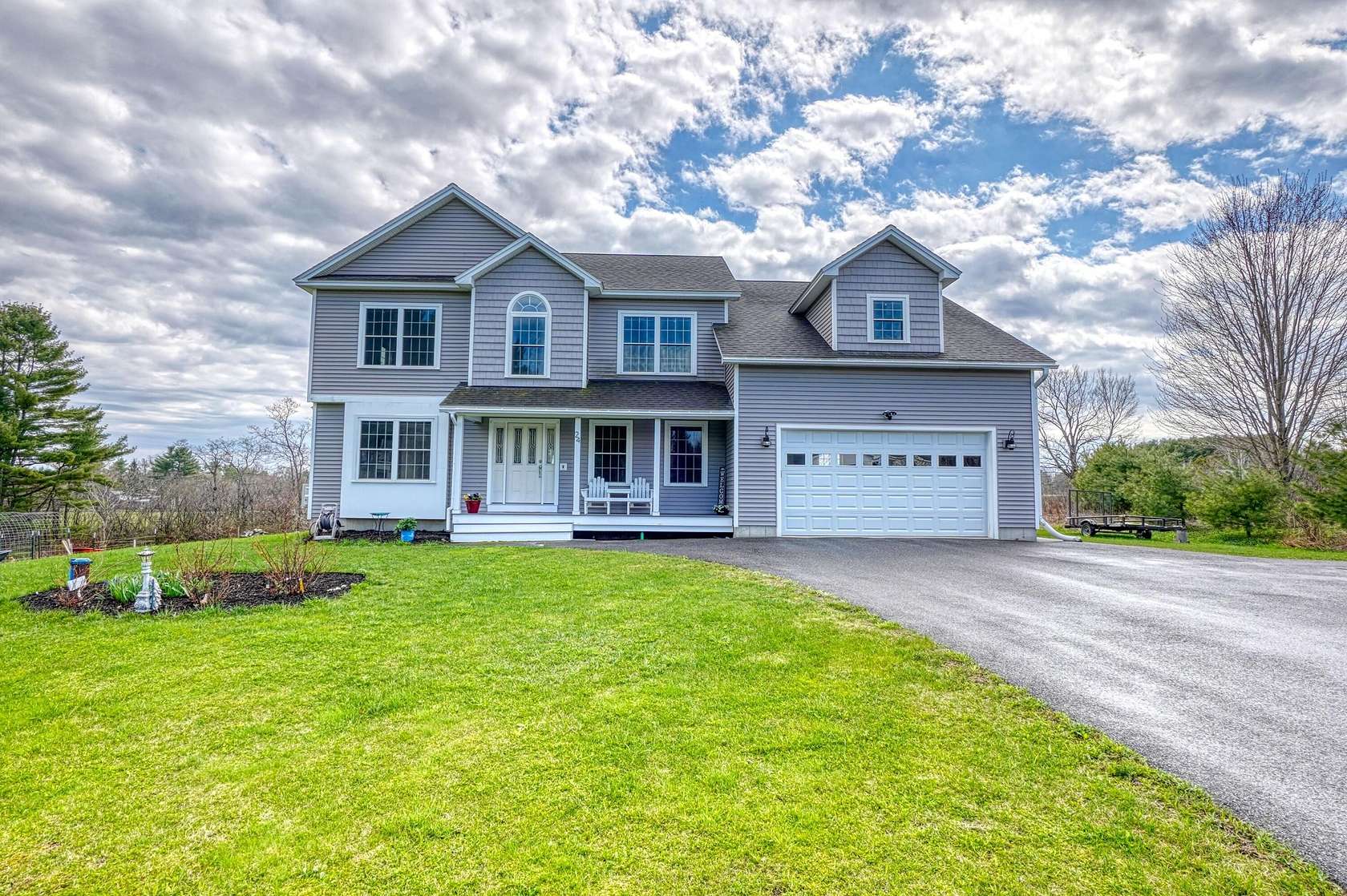 2 Acres of Land with Home for Sale in Sidney, Maine