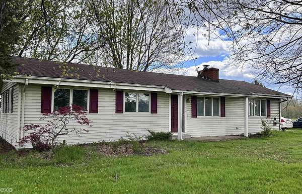 1.8 Acres of Land with Home for Sale in Jeddo, Michigan
