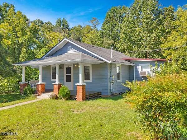 5.67 Acres of Land with Home for Sale in Bluff City, Tennessee