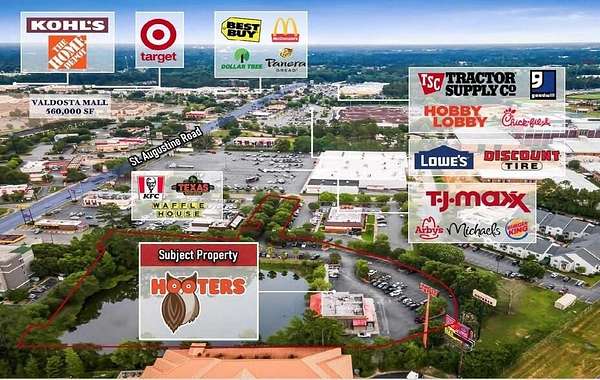 4.38 Acres of Improved Commercial Land for Sale in Valdosta, Georgia