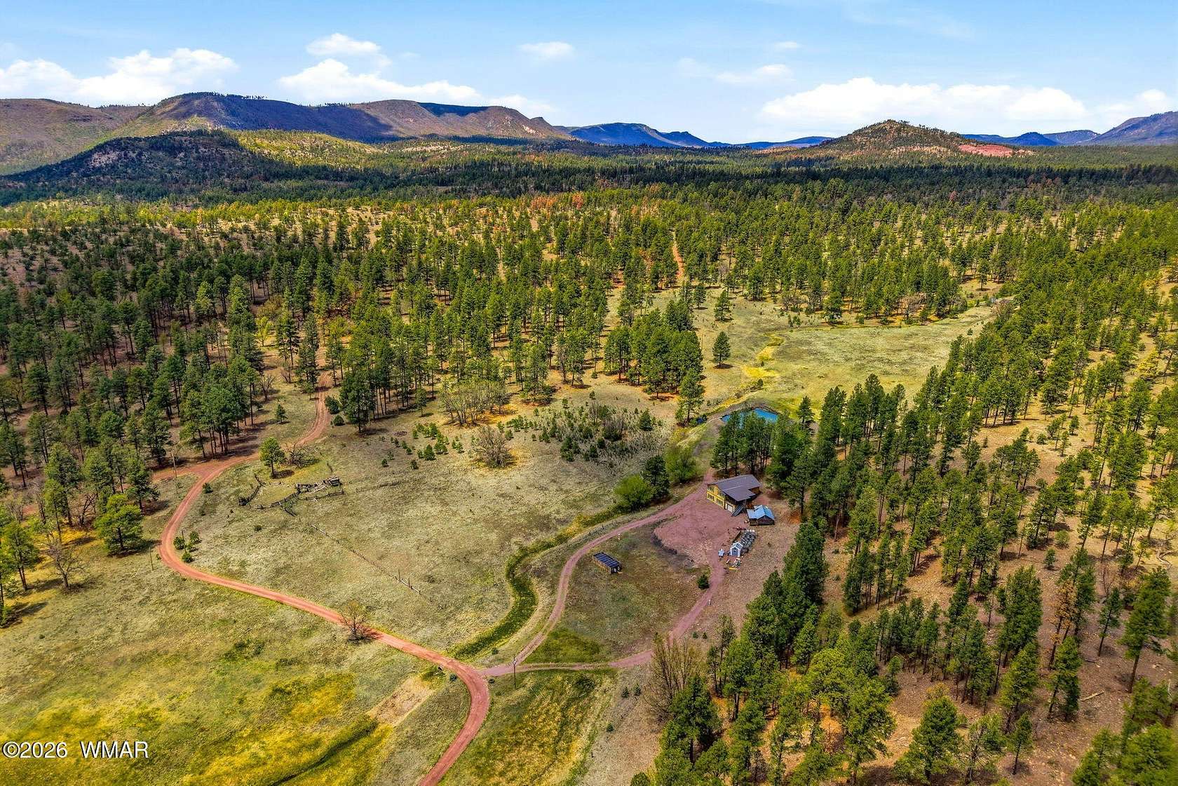 4 Acres of Land with Home for Sale in Alpine, Arizona