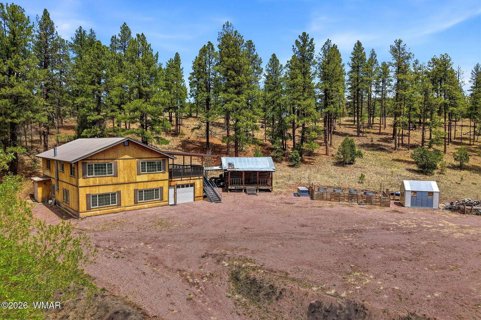 4 Acres of Land with Home for Sale in Alpine, Arizona