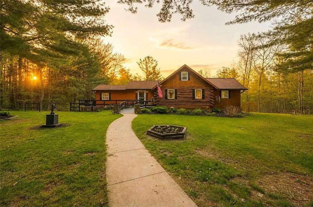 6.55 Acres of Land with Home for Sale in Prattsburgh, New York