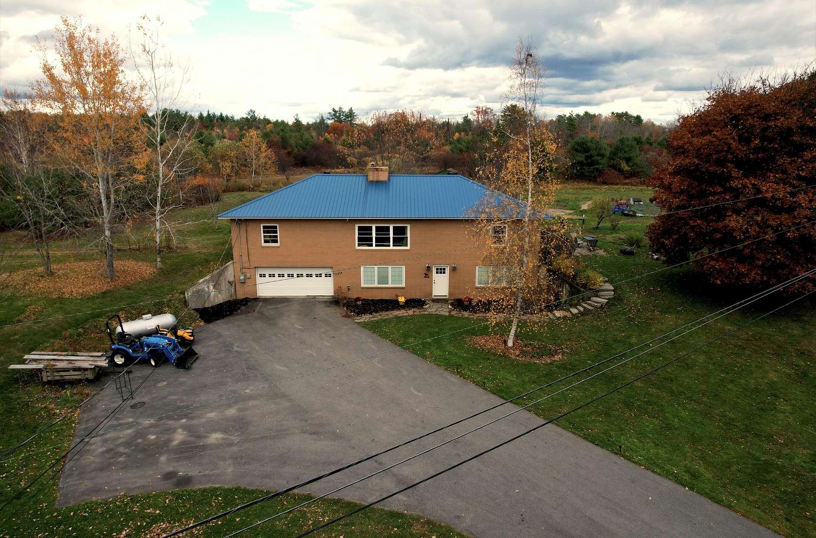 7.4 Acres of Land with Home for Sale in Pittsfield, Maine