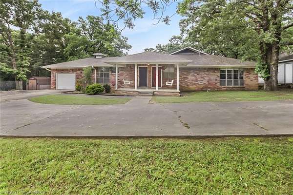 2.34 Acres of Land with Home for Sale in Poteau, Oklahoma
