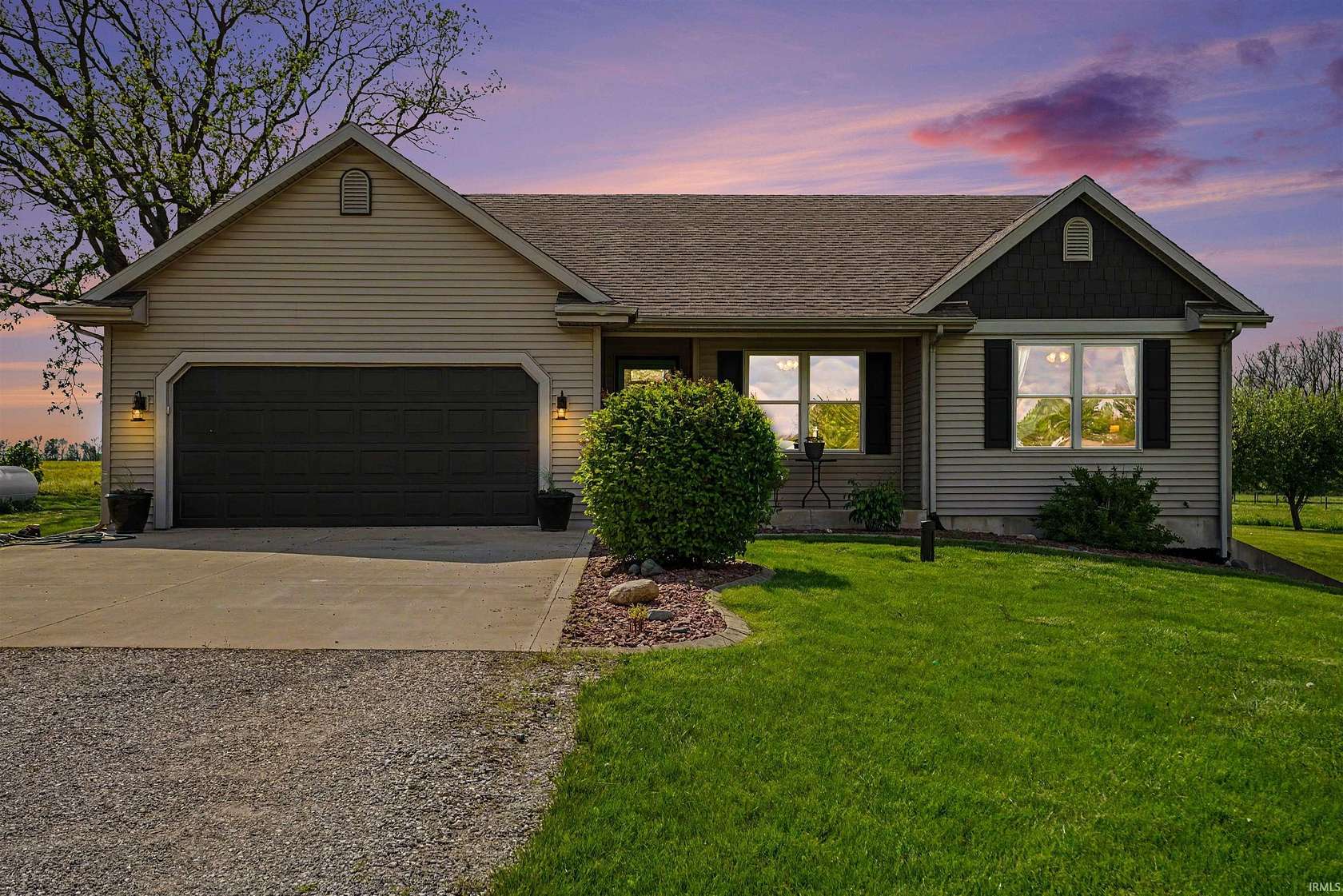 9.24 Acres of Land with Home for Auction in New Paris, Indiana