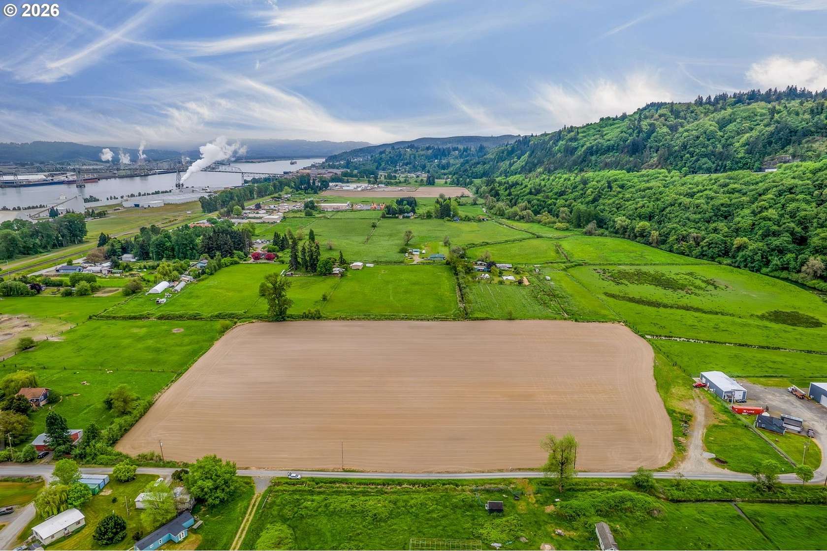 12.5 Acres of Commercial Land for Sale in Rainier, Oregon