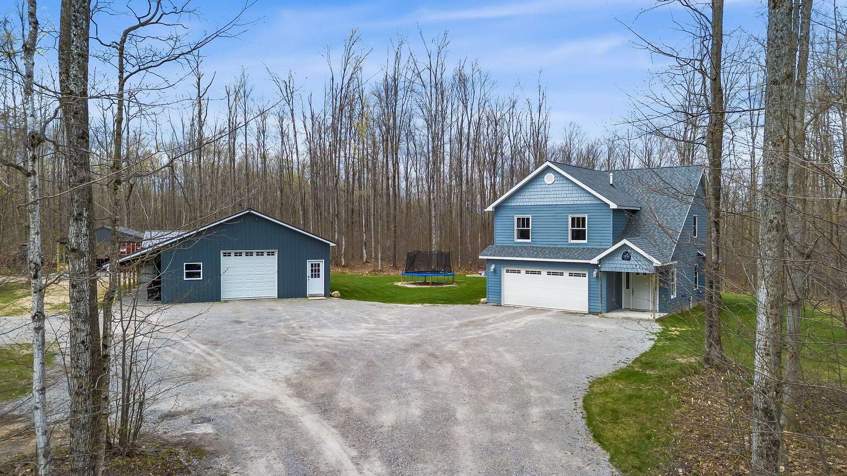 30 Acres of Recreational Land with Home for Sale in Gaylord, Michigan