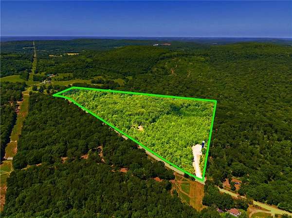 37 Acres of Recreational & Residential Land for Sale in Bunch, Oklahoma