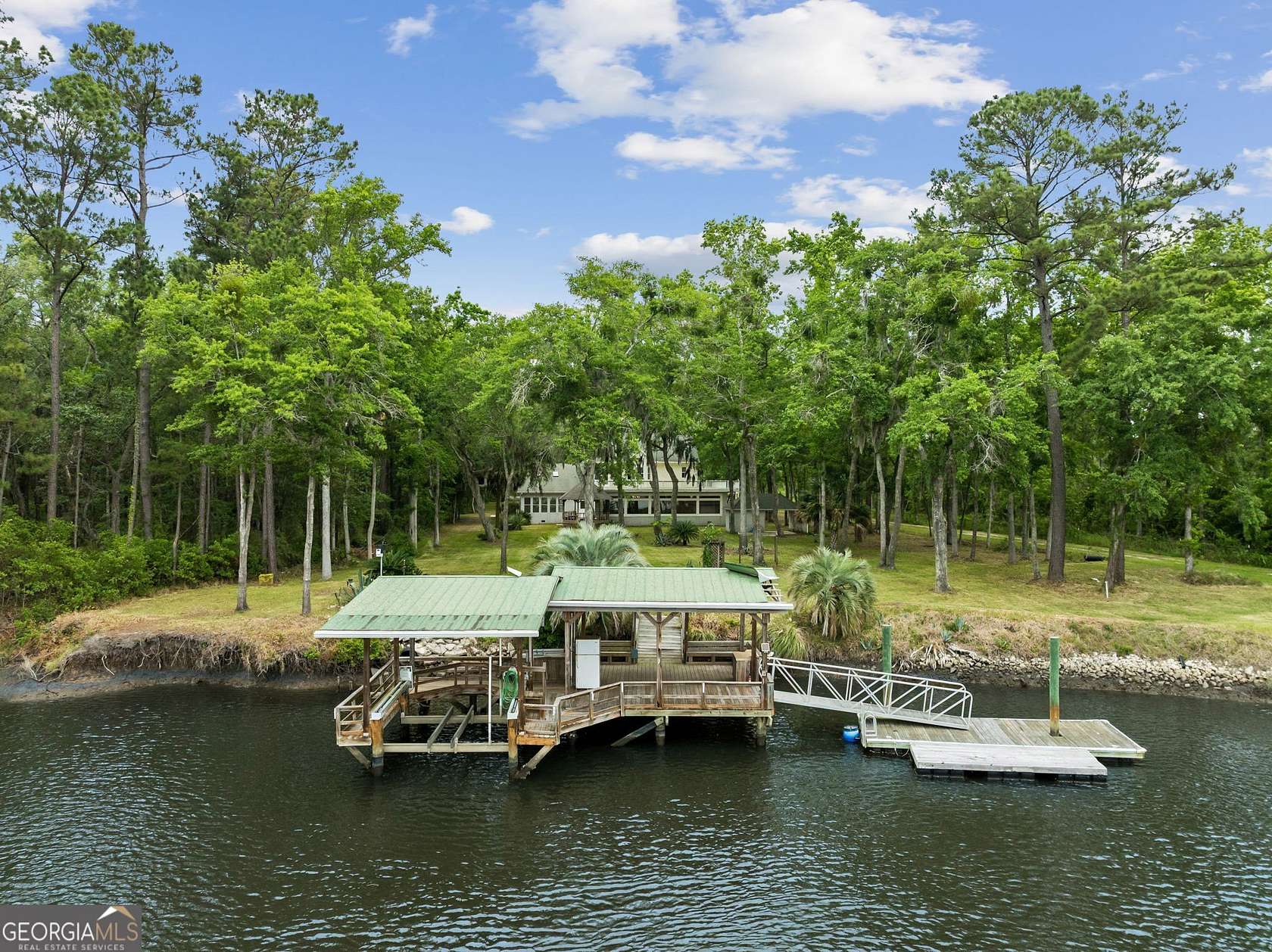 3.25 Acres of Land with Home for Sale in Woodbine, Georgia