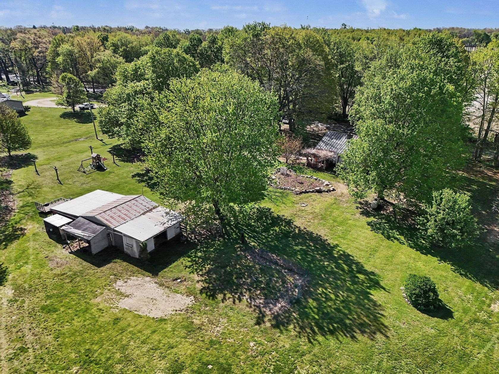 10 Acres of Recreational Land with Home for Sale in Homer, Michigan