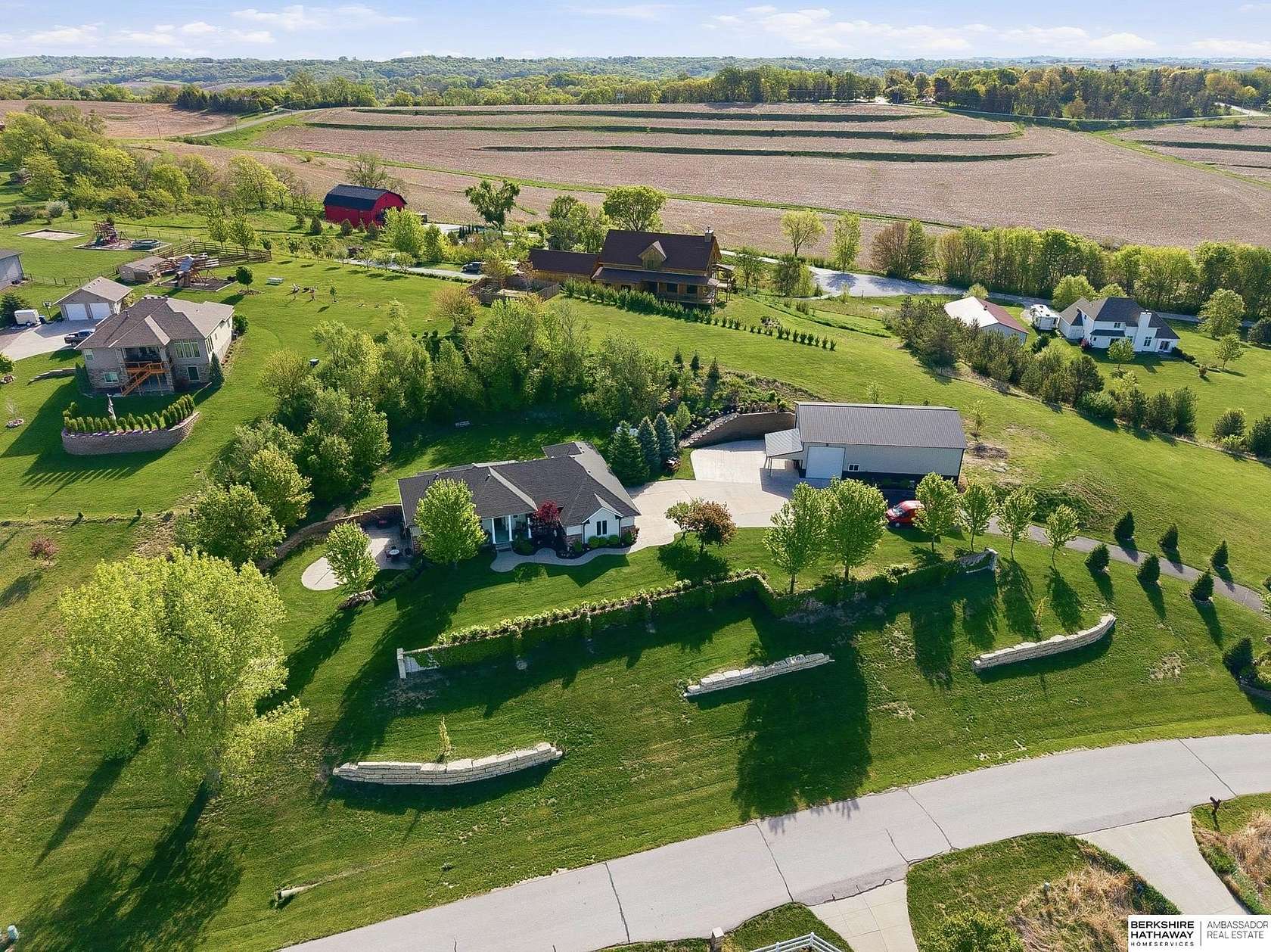 3.13 Acres of Land with Home for Sale in Blair, Nebraska