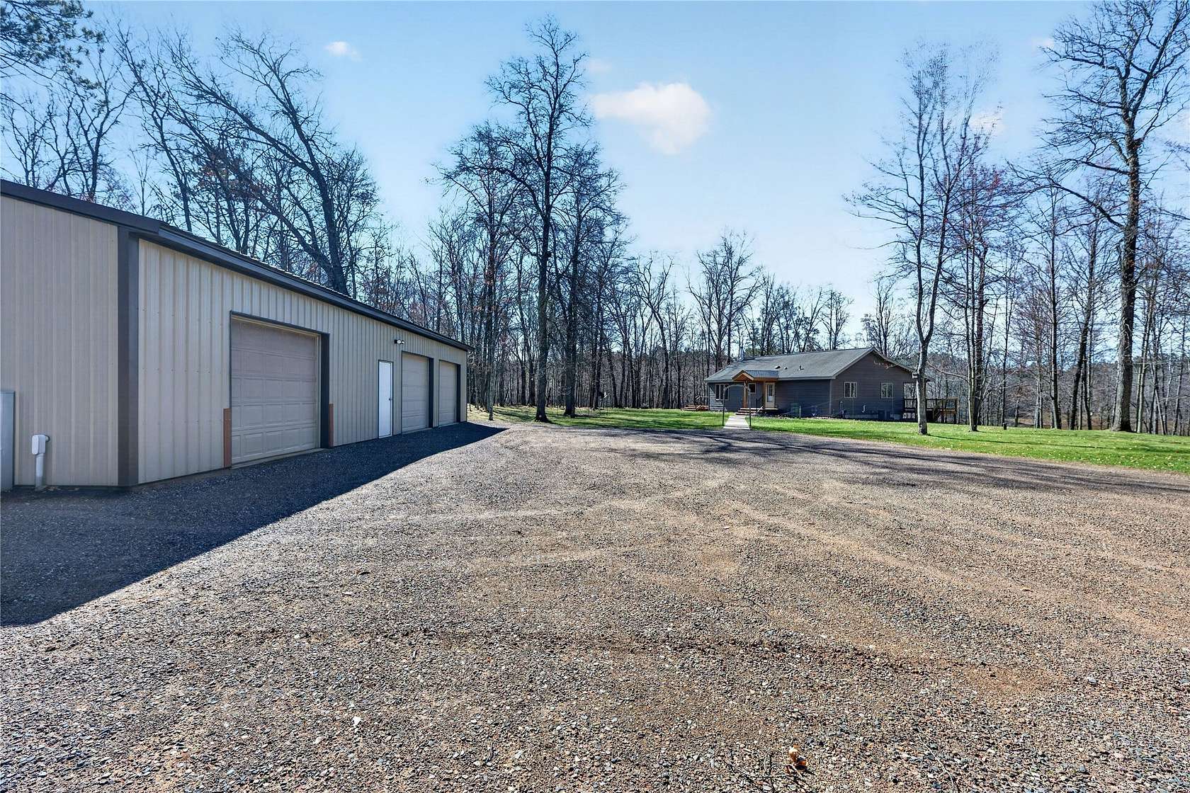 9.56 Acres of Land with Home for Sale in Spooner, Wisconsin