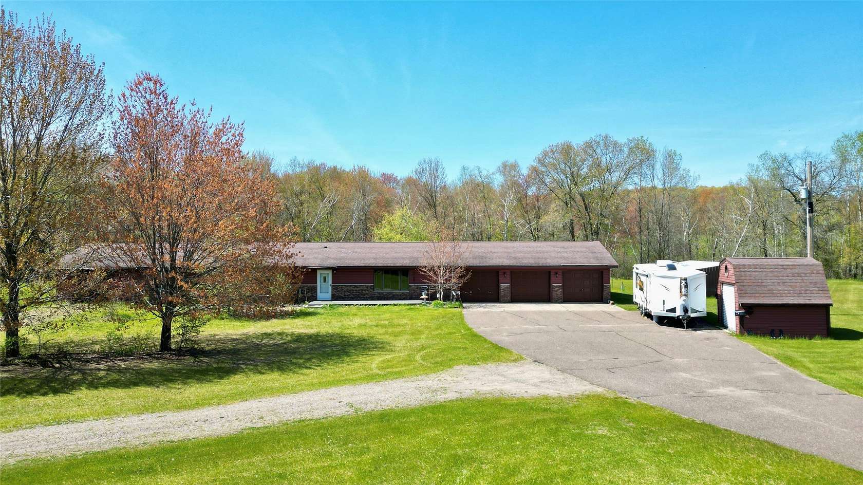 2.74 Acres of Land with Home for Sale in Elk Mound, Wisconsin