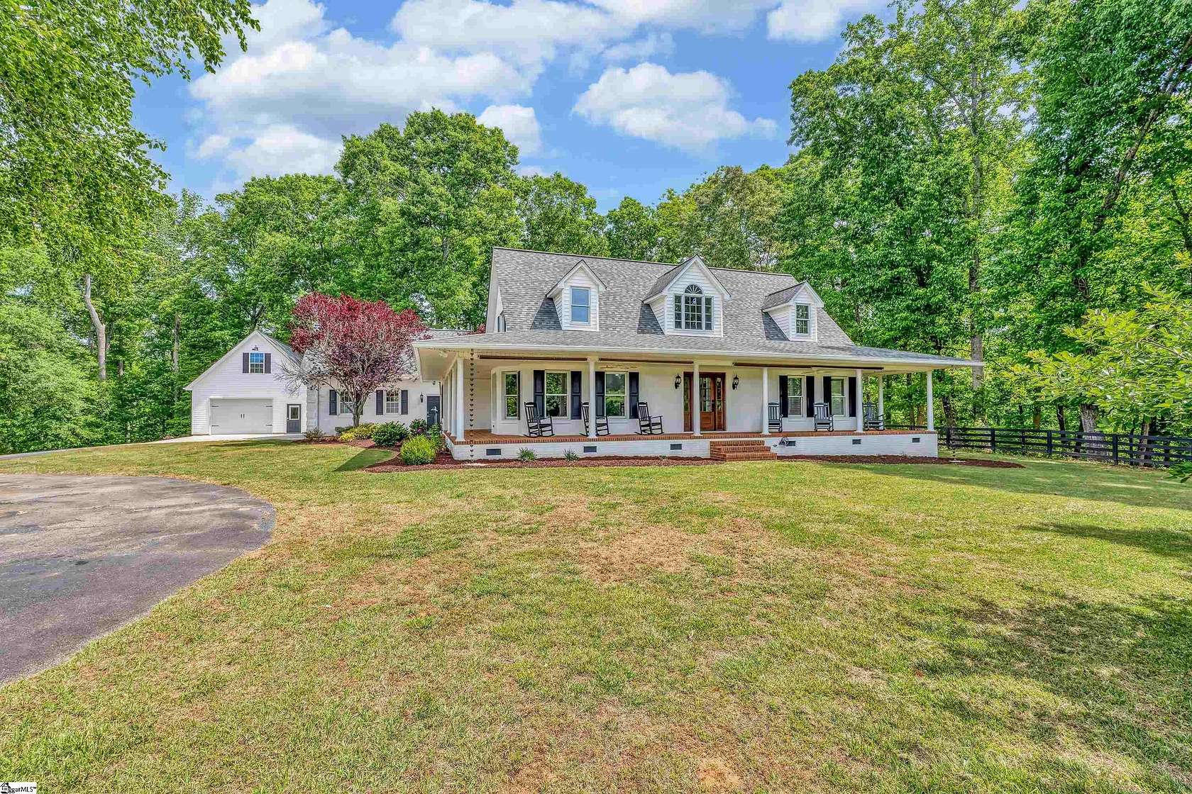 15.1 Acres of Land with Home for Sale in Taylors, South Carolina