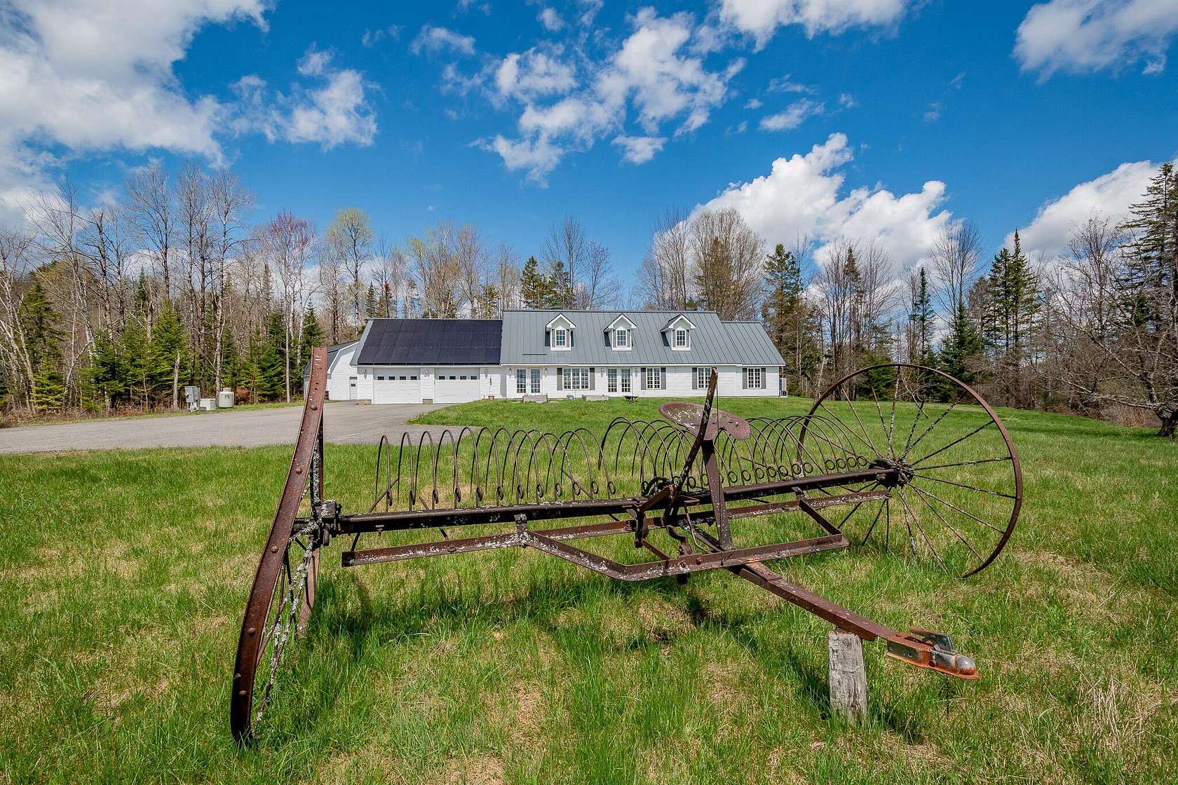 87 Acres of Recreational Land with Home for Sale in Sangerville, Maine