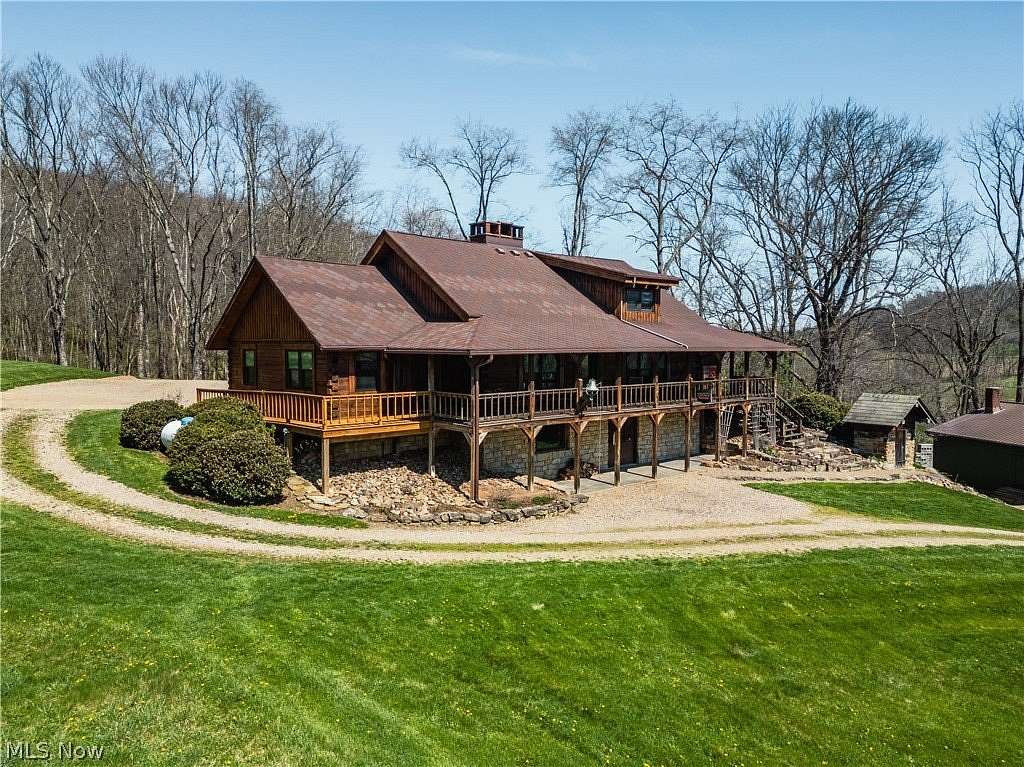 95 Acres of Recreational Land with Home for Auction in Lakeville, Ohio