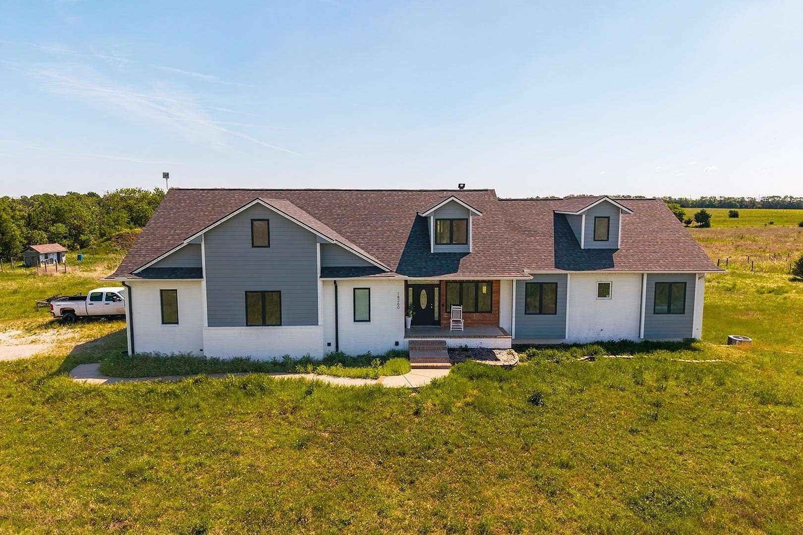 39.6 Acres of Land with Home for Auction in Rose Hill, Kansas