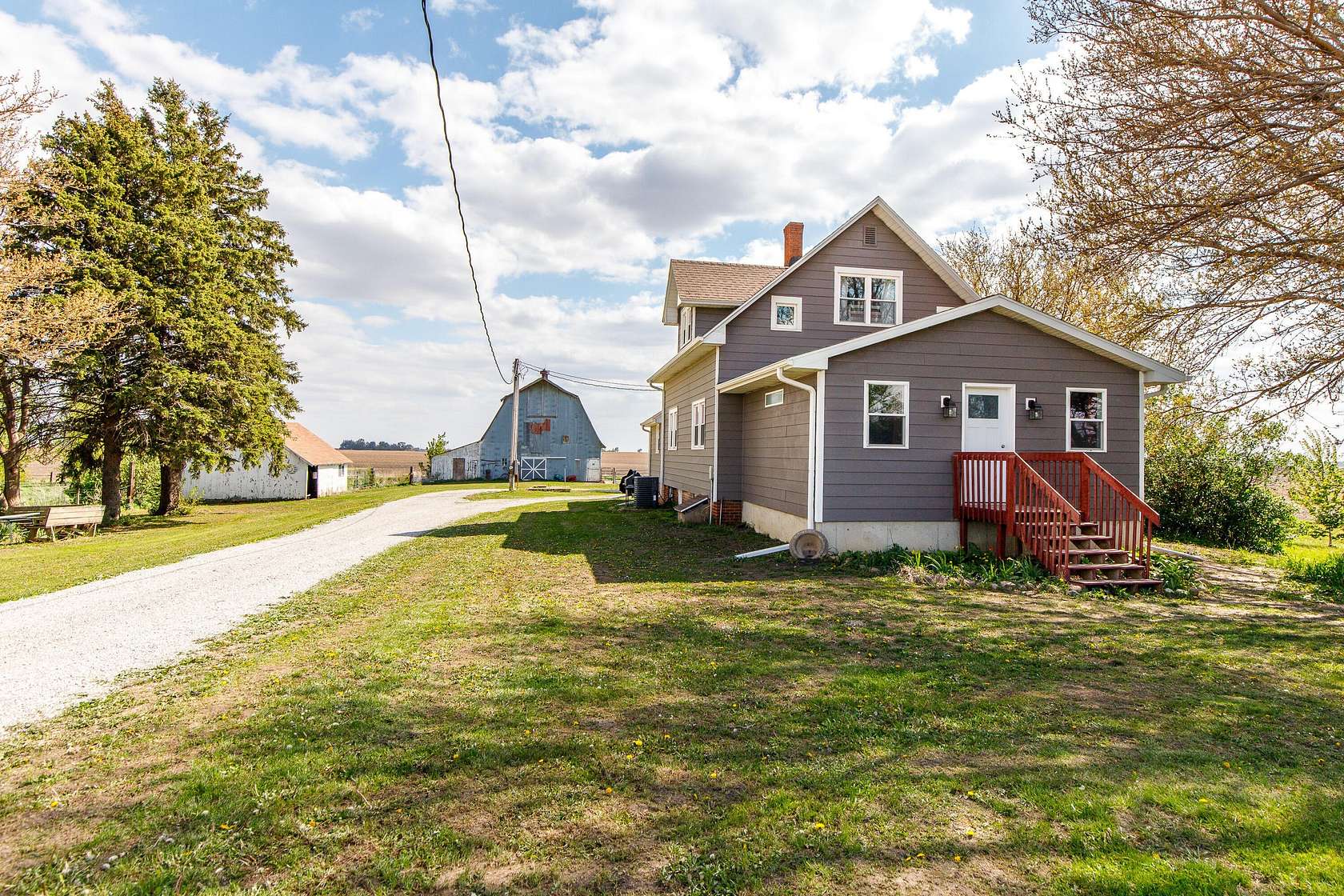 3 Acres of Land with Home for Sale in Ogden, Iowa