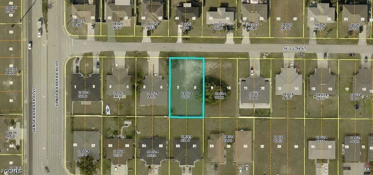 0.26 Acres of Residential Land for Sale in Cape Coral, Florida