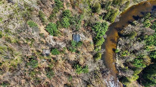40 Acres of Recreational Land with Home for Sale in Branch Township, Michigan