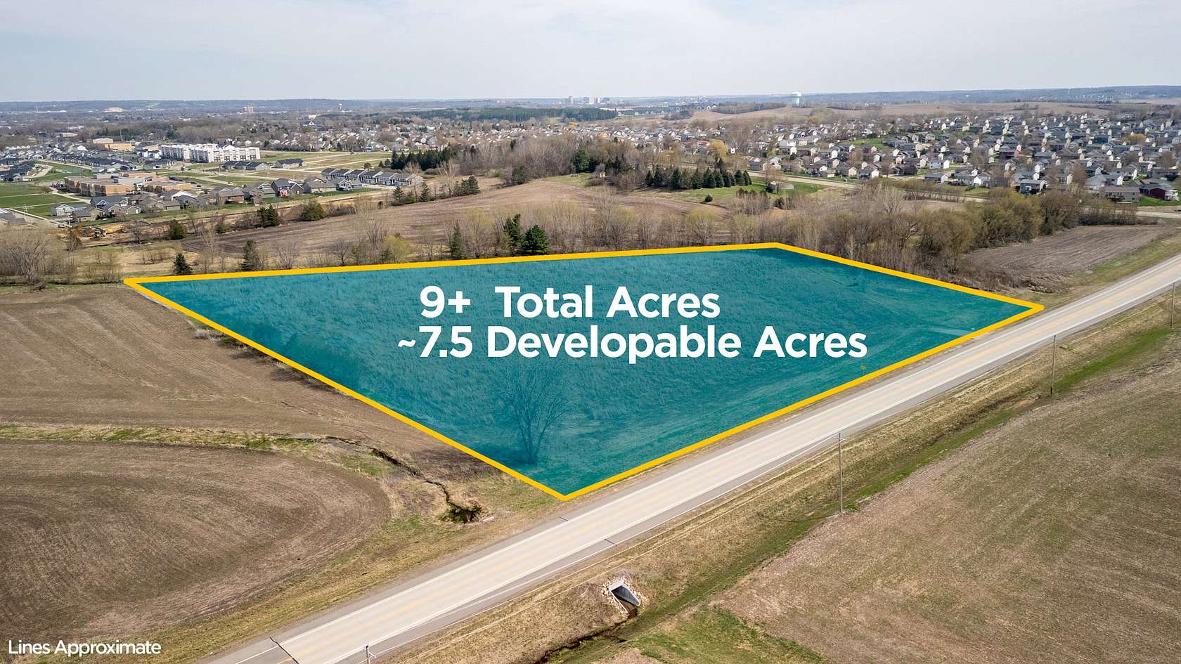 9.86 Acres of Residential Land for Sale in Rochester, Minnesota