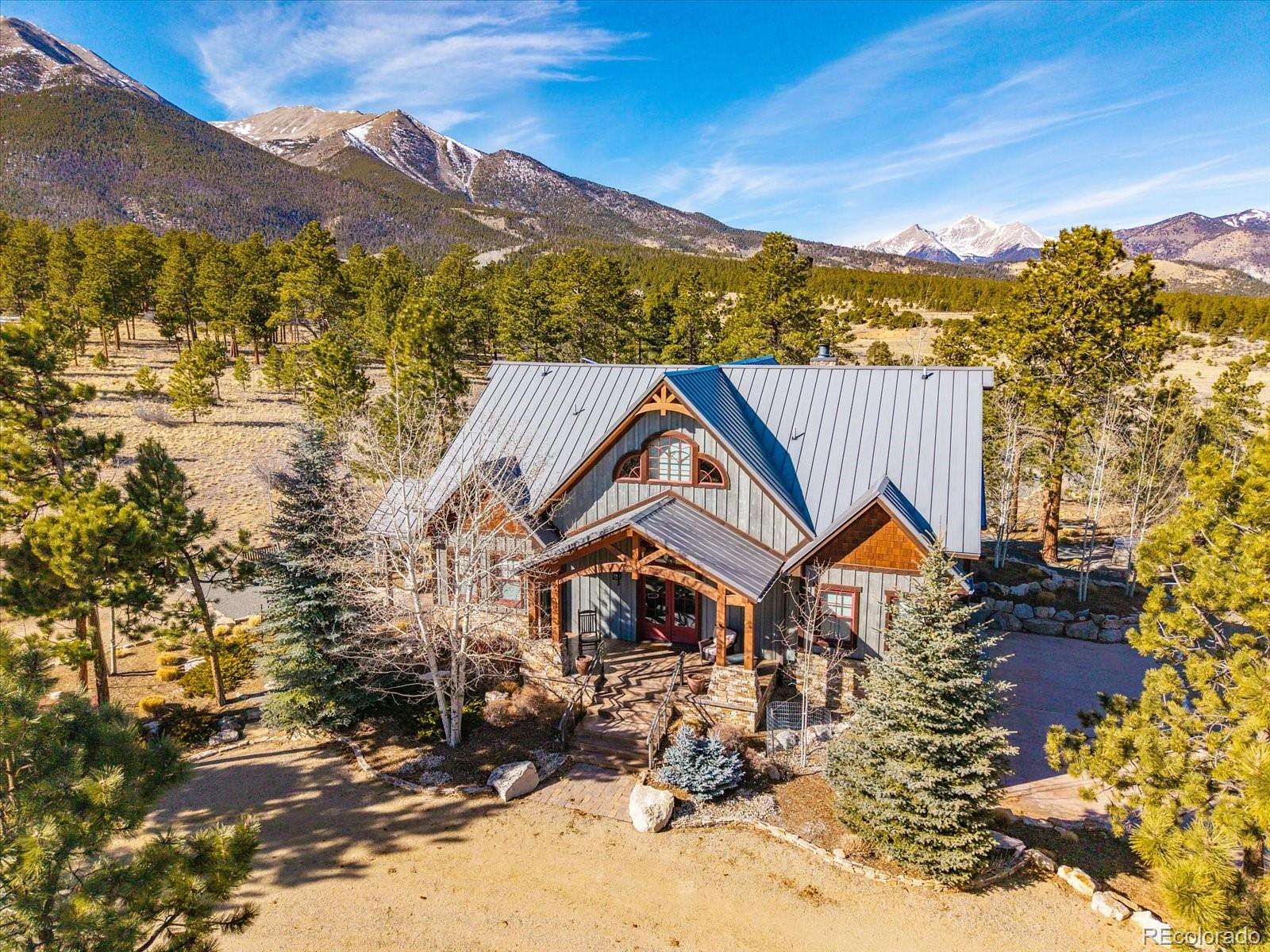 40 Acres of Recreational Land with Home for Sale in Buena Vista, Colorado