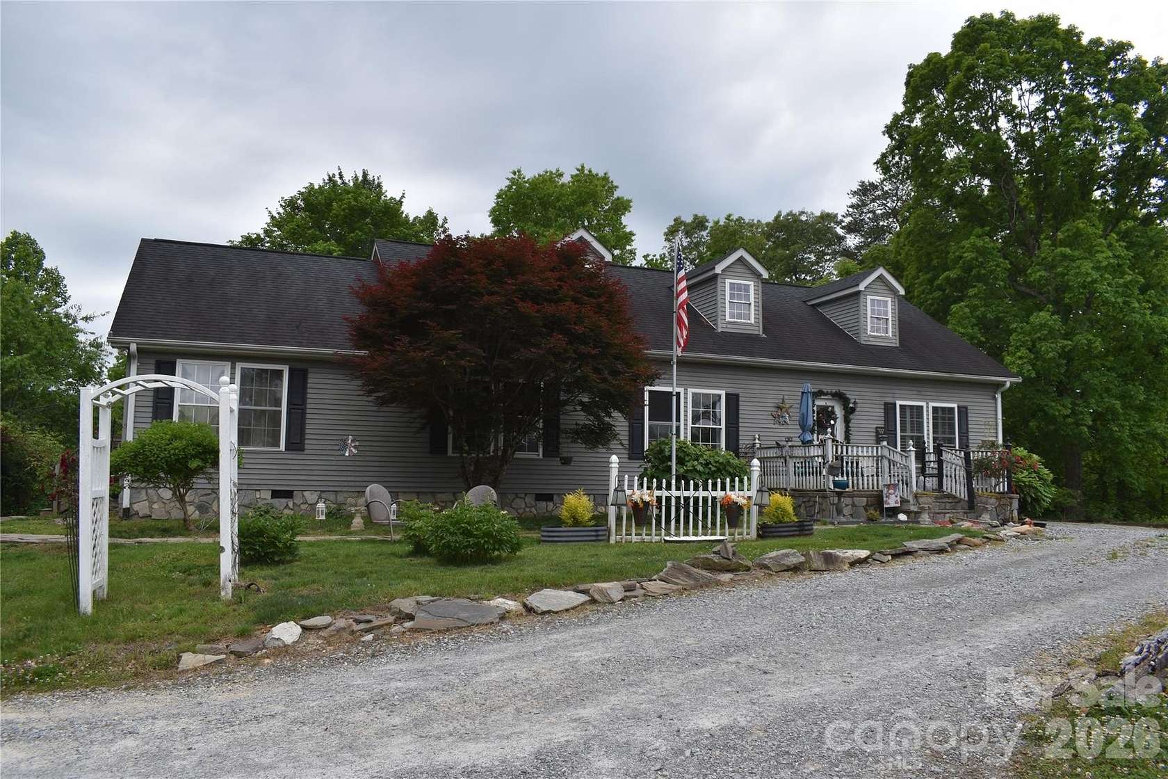 9.57 Acres of Land with Home for Sale in Old Fort, North Carolina