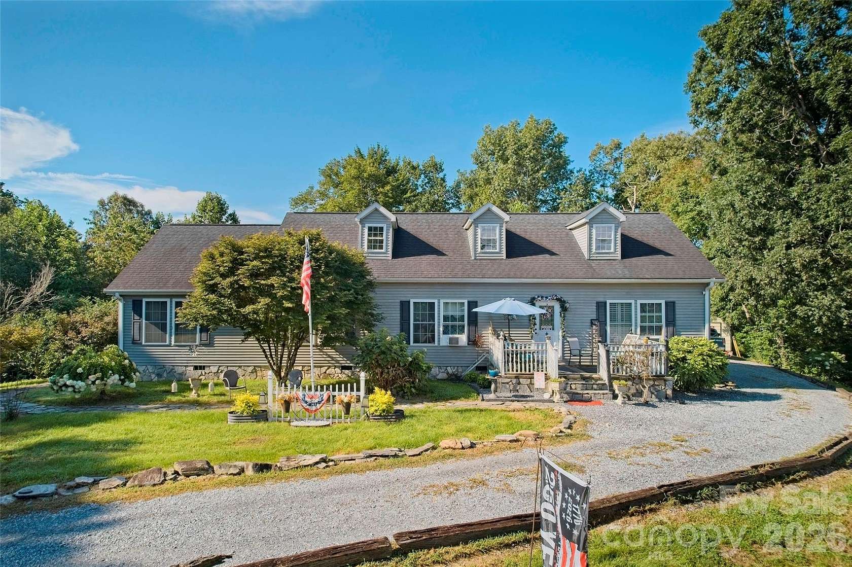 9.57 Acres of Land with Home for Sale in Old Fort, North Carolina